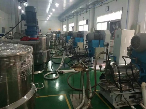 油漆蜜桃视频污污污网站研磨设备生产线